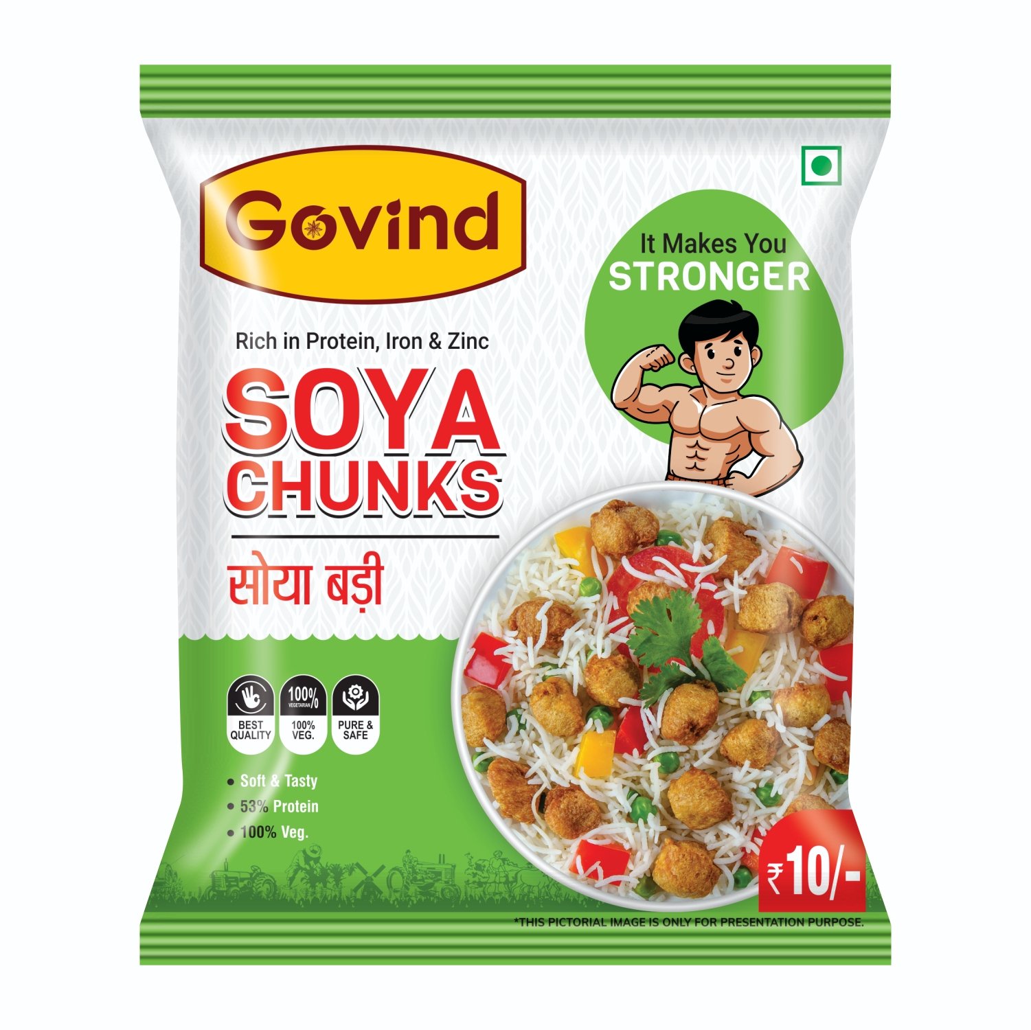 Govind Soya Chunks