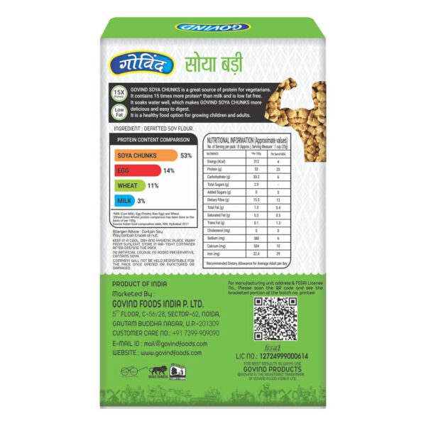 Govind Soya Chunks